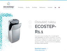 Tablet Screenshot of ecostep.cz